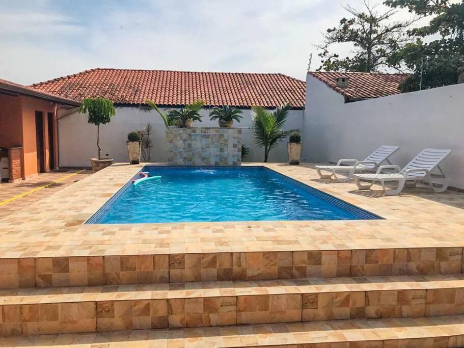 הוילה Casa Com Piscina Itanhaem Cibratel II מראה חיצוני תמונה